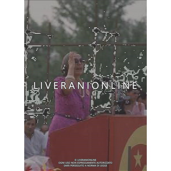 DIAP-RETROSPETTIVA NILDE IOTTI POLITICA NELLA FOTO NILDE IOTTI A MILANO ALLA FESTA DELL\'UNITA\' NELL\'ANNO 1982 FOTO ENRICO LIVERANI-AG ALDO LIVERANI SAS 