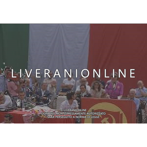 DIAP-RETROSPETTIVA NILDE IOTTI POLITICA NELLA FOTO NILDE IOTTI A MILANO ALLA FESTA DELL\'UNITA\' NELL\'ANNO 1982 FOTO ENRICO LIVERANI-AG ALDO LIVERANI SAS 