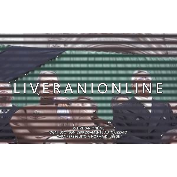 DIAP-RETROSPETTIVA NILDE IOTTI POLITICA NELLA FOTO NILDE IOTTI CON ARNALDO FORLANI NELL\'ANNO 1984 PRESENZIA AI FUNERALI DELLE VITTIME DELL\'ATTENTATO AL TRENO RAPIDO 904 AG ALDO LIVERANI SAS    