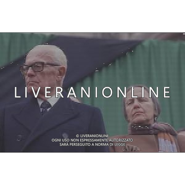 DIAP-RETROSPETTIVA NILDE IOTTI POLITICA NELLA FOTO NILDE IOTTI CON SANDRO PERTINI NELL\'ANNO 1984 PRESENZIA AI FUNERALI DELLE VITTIME DELL\'ATTENTATO AL TRENO RAPIDO 904 AG ALDO LIVERANI SAS  