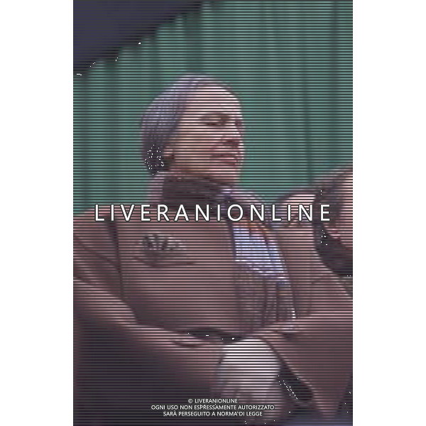 DIAP-RETROSPETTIVA NILDE IOTTI POLITICA NELLA FOTO NILDE IOTTI NELL\'ANNO 1984 PRESENZIA AI FUNERALI DELLE VITTIME DELL\'ATTENTATO AL TRENO RAPIDO 904 AG ALDO LIVERANI SAS  