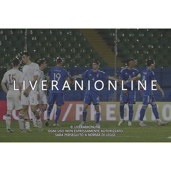 ZCP - 22/03/2024 Italia U21 vs Lettonia U21 Qualificazione al Campionato Europeo 2024 - nella foto: esultanza italia a fine gara ©Claudio Zamagni/Agenzia Aldo Liverani / AGENZIA ALDO LIVERANI SAS