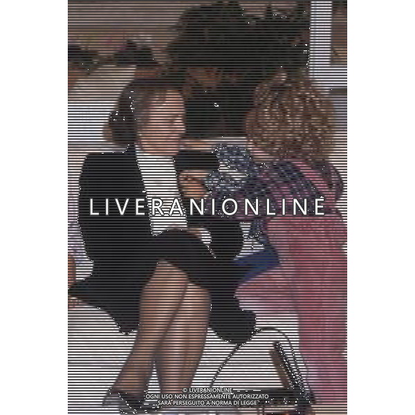 DIAP-RETROSPETTIVA NILDE IOTTI POLITICA NELLA FOTO NILDE IOTTI A ROMA OSPITE DELLA TRASMISSIONE TELEVISIVA “PRONTO CHI GIOCA“ NELL\'ANNO 1985 FOTO EDGARDO DELLA SCORCIOSA-AG ALDO LIVERANI SAS 