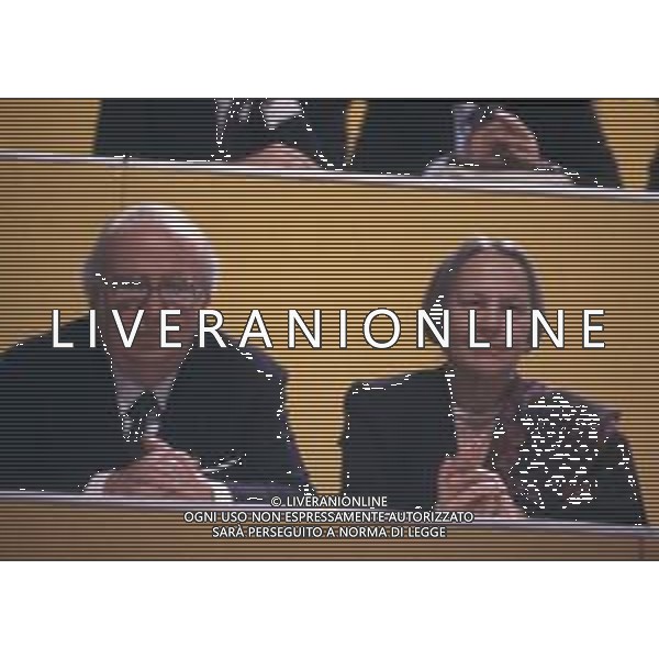 DIAP-RETROSPETTIVA NILDE IOTTI POLITICA NELLA FOTO NILDE IOTTI CON GIOVANNI SPADOLINI NELL\'ANNO 1989 A ROMA AG ALDO LIVERANI SAS  