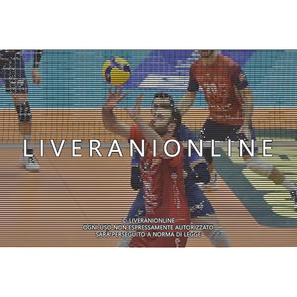 TVRG Monza vs Civitanova nella foto Luciano De Cecco (Civitanova) Monza 24-03-2024 OpiquadArena Mint Vero Volley Monza vs Cucine Lube Civitanova SuperLega Credem Banca - gara 4 quarti di finale playoff scudetto foto Roberto Garavaglia/Agenzia Aldo Liverani sas/ AGENZIA ALDO LIVERANI SAS