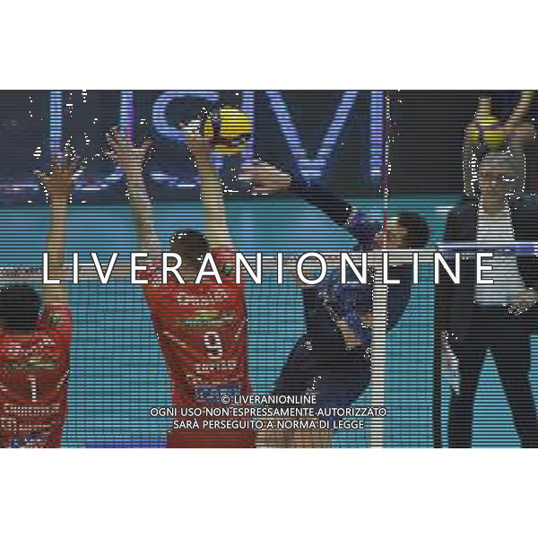 TVRG Monza vs Civitanova nella foto Stephen Maar (Vero Volley Monza) Monza 24-03-2024 OpiquadArena Mint Vero Volley Monza vs Cucine Lube Civitanova SuperLega Credem Banca - gara 4 quarti di finale playoff scudetto foto Roberto Garavaglia/Agenzia Aldo Liverani sas/ AGENZIA ALDO LIVERANI SAS