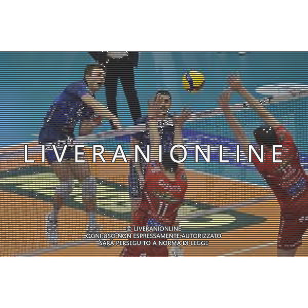 TVRG Monza vs Civitanova nella foto Eric Loeppky (Vero Volley Monza) Monza 24-03-2024 OpiquadArena Mint Vero Volley Monza vs Cucine Lube Civitanova SuperLega Credem Banca - gara 4 quarti di finale playoff scudetto foto Roberto Garavaglia/Agenzia Aldo Liverani sas/ AGENZIA ALDO LIVERANI SAS