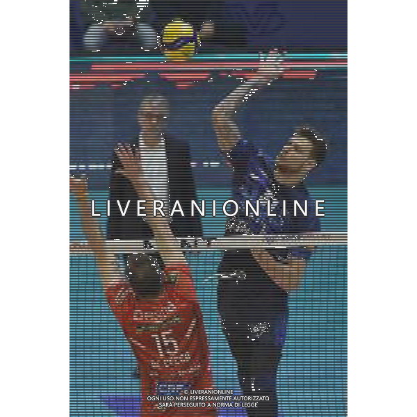 TVRG Monza vs Civitanova nella foto Arthur Szwarc (Vero Volley Monza) Monza 24-03-2024 OpiquadArena Mint Vero Volley Monza vs Cucine Lube Civitanova SuperLega Credem Banca - gara 4 quarti di finale playoff scudetto foto Roberto Garavaglia/Agenzia Aldo Liverani sas/AGENZIA ALDO LIVERANI SAS
