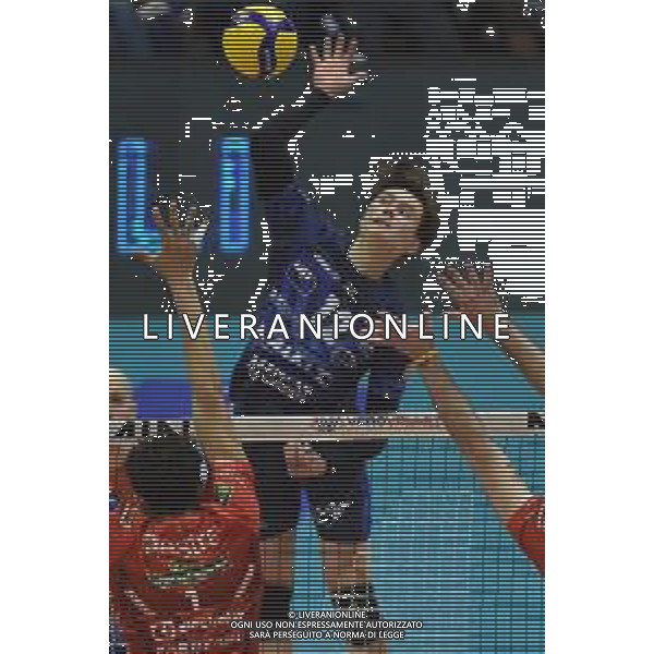 TVRG Monza vs Civitanova nella foto Ran Takahashi (Vero Volley Monza) Monza 24-03-2024 OpiquadArena Mint Vero Volley Monza vs Cucine Lube Civitanova SuperLega Credem Banca - gara 4 quarti di finale playoff scudetto foto Roberto Garavaglia/Agenzia Aldo Liverani sas/AGENZIA ALDO LIVERANI SAS