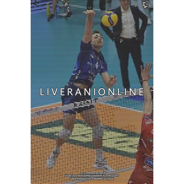 TVRG Monza vs Civitanova nella foto Eric Loeppky (Vero Volley Monza) Monza 24-03-2024 OpiquadArena Mint Vero Volley Monza vs Cucine Lube Civitanova SuperLega Credem Banca - gara 4 quarti di finale playoff scudetto foto Roberto Garavaglia/Agenzia Aldo Liverani sas/AGENZIA ALDO LIVERANI SAS