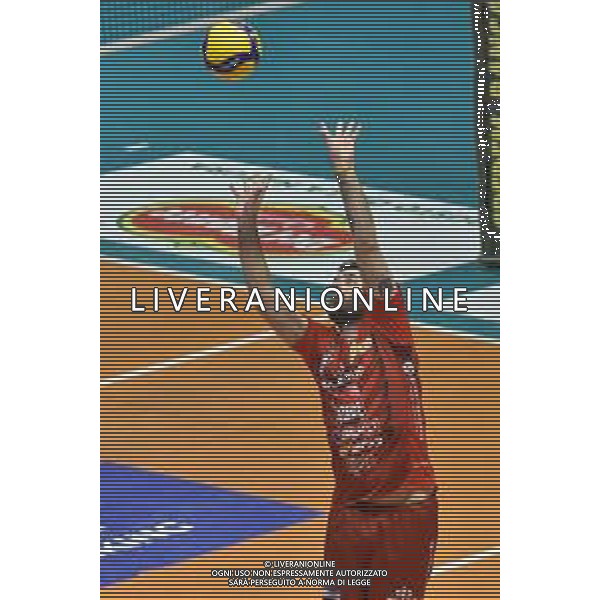 TVRG Monza vs Civitanova nella foto Luciano De Cecco (Civitanova) Monza 24-03-2024 OpiquadArena Mint Vero Volley Monza vs Cucine Lube Civitanova SuperLega Credem Banca - gara 4 quarti di finale playoff scudetto foto Roberto Garavaglia/Agenzia Aldo Liverani sas/AGENZIA ALDO LIVERANI SAS