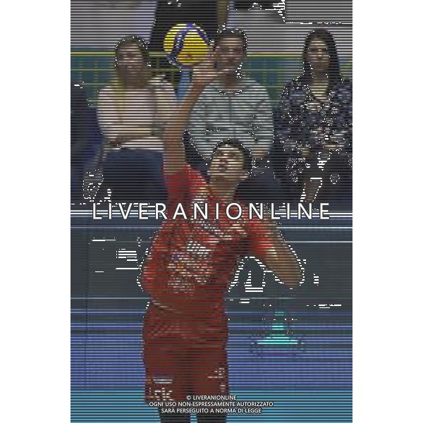 TVRG Monza vs Civitanova nella foto Barthelemy Chinenyeze (Civitanova) Monza 24-03-2024 OpiquadArena Mint Vero Volley Monza vs Cucine Lube Civitanova SuperLega Credem Banca - gara 4 quarti di finale playoff scudetto foto Roberto Garavaglia/Agenzia Aldo Liverani sas/AGENZIA ALDO LIVERANI SAS
