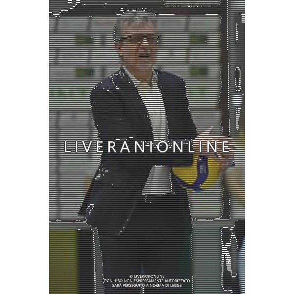 TVRG Monza vs Civitanova nella foto Massimo Eccheli allenatore Vero Volley Monza Monza 24-03-2024 OpiquadArena Mint Vero Volley Monza vs Cucine Lube Civitanova SuperLega Credem Banca - gara 4 quarti di finale playoff scudetto foto Roberto Garavaglia/Agenzia Aldo Liverani sas/AGENZIA ALDO LIVERANI SAS