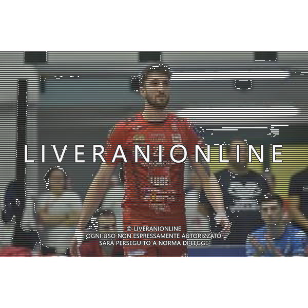 TVRG Monza vs Civitanova nella foto Jacopo Larizza (Civitanova) Monza 24-03-2024 OpiquadArena Mint Vero Volley Monza vs Cucine Lube Civitanova SuperLega Credem Banca - gara 4 quarti di finale playoff scudetto foto Roberto Garavaglia/Agenzia Aldo Liverani sas/AGENZIA ALDO LIVERANI SAS