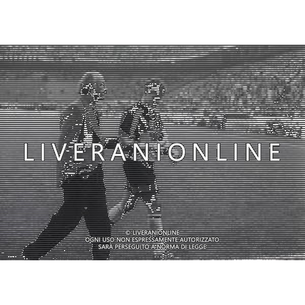 NEG-28-09-1994 MILANO CHAMPIONS LEAGUE MILAN SALISBURGO 3-0 NELLA FOTO INFORTUNIO PORTIERE KONRAD AG ALDO LIVERANI SAS