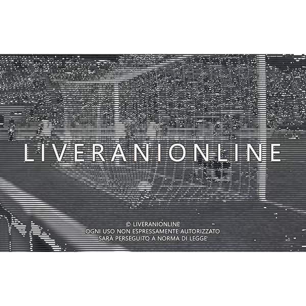 NEG-28-09-1994 MILANO CHAMPIONS LEAGUE MILAN SALISBURGO 3-0 NELLA FOTO GOAL GIOVANNI STROPPA AG ALDO LIVERANI SAS