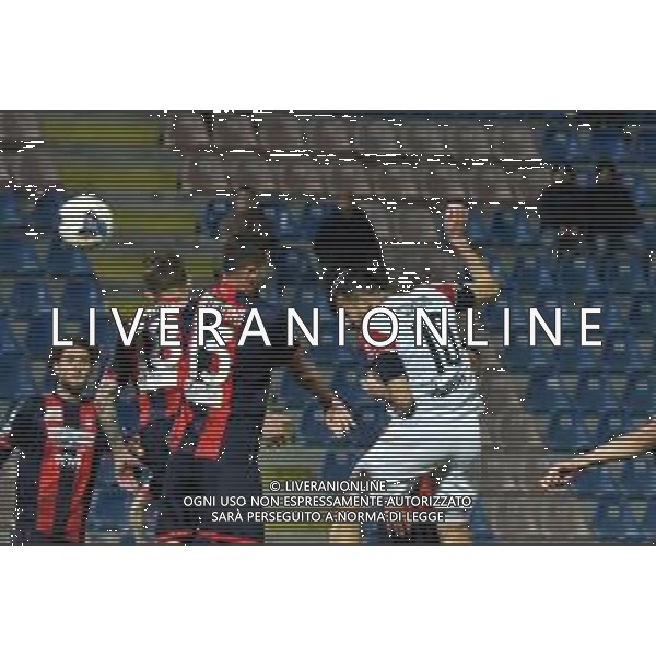 Crotone-Casertana - Serie C Now 2023-2024 Stadio Ezio Scida, Crotone (KR) 25 Marzo 2024 Nella foto: Colpo di testa Alessio Curcio foto andrea rosito-ag aldo liverani sas