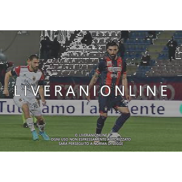Crotone-Casertana - Serie C Now 2023-2024 Stadio Ezio Scida, Crotone (KR) 25 Marzo 2024 Nella foto: Alessio Curcio e Mattia Vitale foto andrea rosito-ag aldo liverani sas