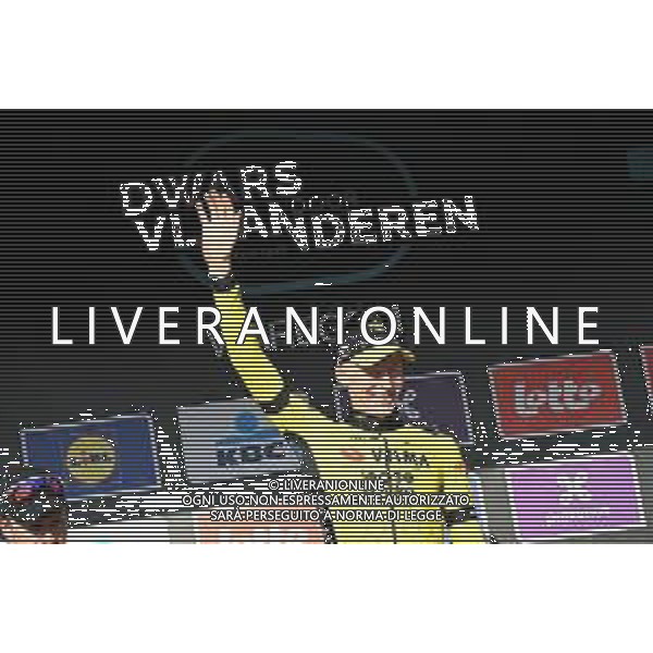 27-03-2024 Dwars Door Vlaanderen; 2024, Visma - Lease A Bike; Jorgenson, Matteo; Waregem; ©SIROTTI/AGENZIA ALDO LIVERANI SAS