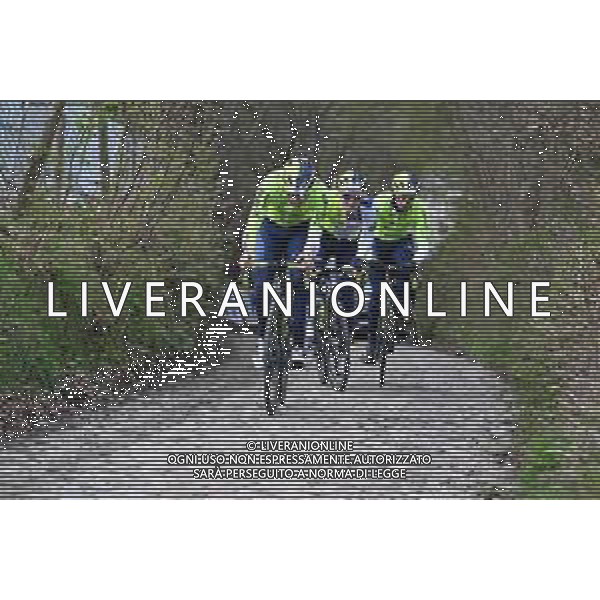 28-03-2024 Allenamento Tour Des Flandres 2024; 2024, Intermarche - Wanty; Koppenberg; ©SIROTTI/AGENZIA ALDO LIVERANI SAS
