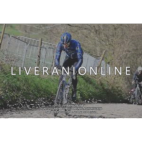 28-03-2024 Allenamento Tour Des Flandres 2024; 2024, Groupama - Fdj; Pithie, Laurence; Koppenberg; ©SIROTTI/AGENZIA ALDO LIVERANI SAS