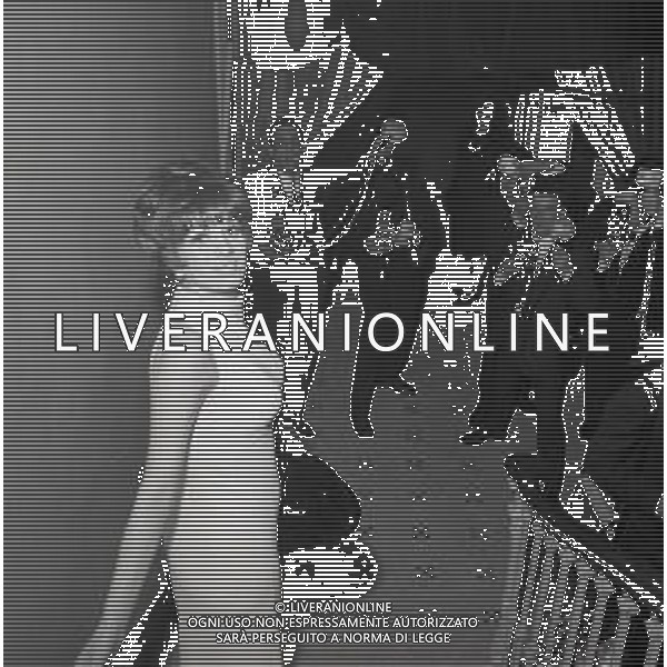 NEG-RETROSPETTIVA IVA ZANICCHI CANTANTE NELLA FOTO IVA ZANICCHI NELL\'ANNO 1966 A SANREMO AG ALDO LIVERANI SAS  