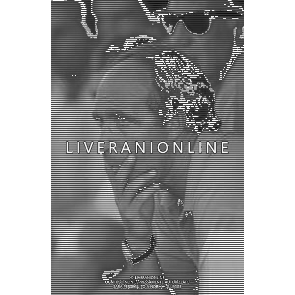 Neg- RETROSPETTIVA GIAN PIERO VENTURA ALLENATORE NELLA FOTO ALLENATORE LECCE CALCIO NELL\'ANNO 1995-1996 AG ALDO LIVERANI SAS