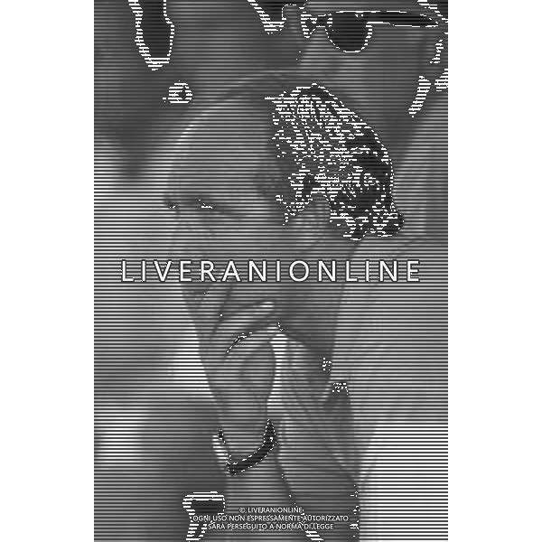 Neg- RETROSPETTIVA GIAN PIERO VENTURA ALLENATORE NELLA FOTO ALLENATORE LECCE CALCIO NELL\'ANNO 1995-1996 AG ALDO LIVERANI SAS