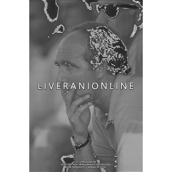 Neg- RETROSPETTIVA GIAN PIERO VENTURA ALLENATORE NELLA FOTO ALLENATORE LECCE CALCIO NELL\'ANNO 1995-1996 AG ALDO LIVERANI SAS