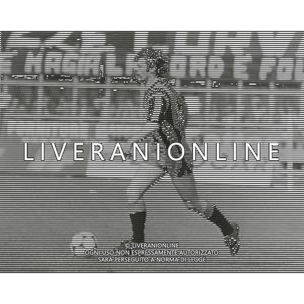 ST-RETROSPETTIVA GIORGIO MAGNOCAVALLO CALCIATORE NELLA FOTO GIORGIO MAGNOCAVALLO CON LA MAGLIA ATALANTA CALCIO AG ALDO LIVERANI SAS