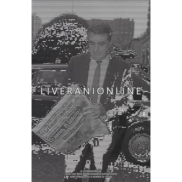NEG-RETROSPETTIVA LORENZO SAINZ PRESIDENTE REAL MADRD CALCIO NELLA FOTO LORENZO SAINZ A MILANO ALL\'HOTEL PRINCIPE E SAVOIA NELL\'ANNO 1996 AG ALDO LIVERANI SAS