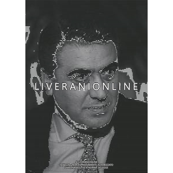 NEG-RETROSPETTIVA LORENZO SAINZ PRESIDENTE REAL MADRD CALCIO NELLA FOTO LORENZO SAINZ A MILANO ALL\'HOTEL PRINCIPE E SAVOIA NELL\'ANNO 1996 AG ALDO LIVERANI SAS