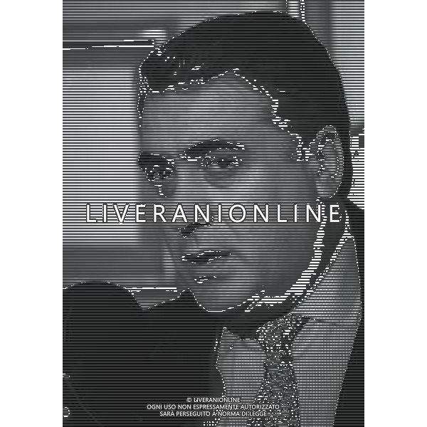 NEG-RETROSPETTIVA LORENZO SAINZ PRESIDENTE REAL MADRD CALCIO NELLA FOTO LORENZO SAINZ A MILANO ALL\'HOTEL PRINCIPE E SAVOIA NELL\'ANNO 1996 AG ALDO LIVERANI SAS