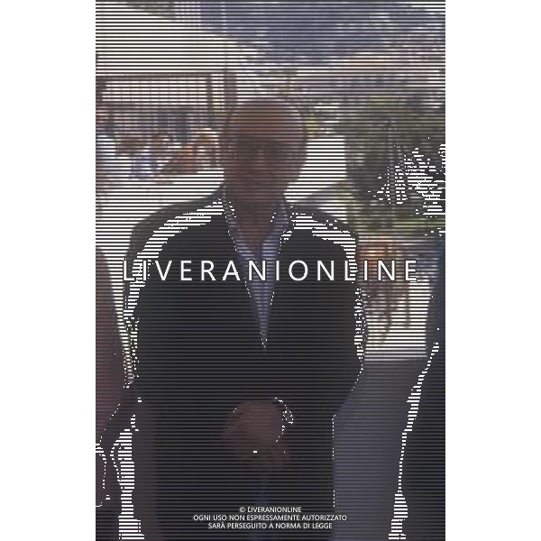 DIAP- RETROSPETTIVA THEO ANGELOPOULOS REGISTA -SCENEGGIATORE E PRODUTTORE CINEMATOGRAFICO NELLA FOTO THEO ANGELOPOULOS NELL\'ANNO 1991 A CANNES AG ALDO LIVERANI SAS 