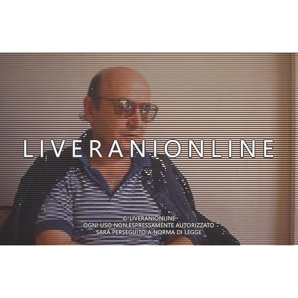 DIAP- RETROSPETTIVA THEO ANGELOPOULOS REGISTA -SCENEGGIATORE E PRODUTTORE CINEMATOGRAFICO  NELLA FOTO THEO ANGELOPOULOS A VENEZIA  NELL\'ANNO 1985 AG ALDO LIVERANI SAS