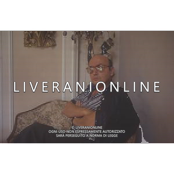 DIAP- RETROSPETTIVA THEO ANGELOPOULOS REGISTA -SCENEGGIATORE E PRODUTTORE CINEMATOGRAFICO  NELLA FOTO THEO ANGELOPOULOS A VENEZIA  NELL\'ANNO 1985 AG ALDO LIVERANI SAS