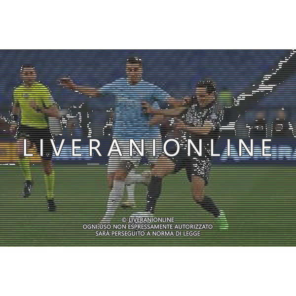 Lazio vs Juventus - Campionato Serie A TIM - 30 giornata - Stadio Olimpico - Roma 30-03-2024 nella foto Casale e Federico Chiesa ©Federico gaetano / AGENZIA ALDO LIVERANI SAS