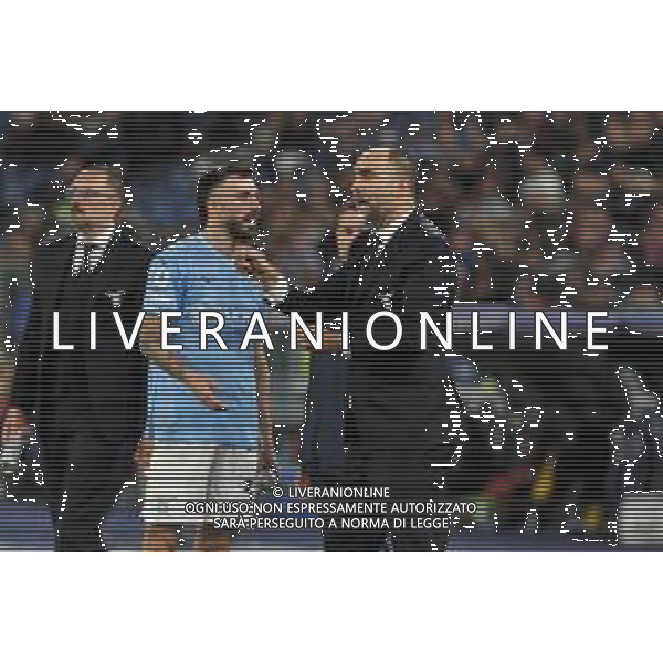 Lazio vs Juventus - Campionato Serie A TIM - 30 giornata - Stadio Olimpico - Roma 30-03-2024 nella foto Igor Tudor nuovo allenatore lazio con Gila ©Federico gaetano / AGENZIA ALDO LIVERANI SAS