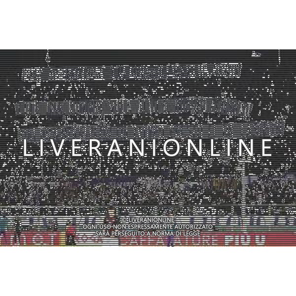 ZCP - 30/03/2024 Fiorentina vs Milan Campionato di Calcio serie A Tim - nella foto: striscione tifosi per joe barone ©Claudio Zamagni/Agenzia Aldo Liverani / AGENZIA ALDO LIVERANI SAS