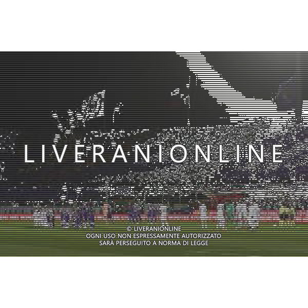 ZCP - 30/03/2024 Fiorentina vs Milan Campionato di Calcio serie A Tim - nella foto: minuto di silenzio per joe barone ©Claudio Zamagni/Agenzia Aldo Liverani / AGENZIA ALDO LIVERANI SAS