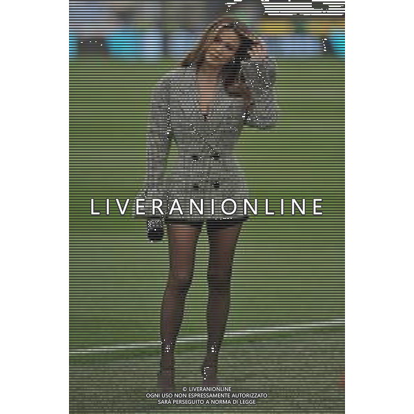 Lazio vs Juventus - Campionato Serie A TIM - 30 giornata - Stadio Olimpico - Roma 30-03-2024 nella foto Diletta Leotta foto federiico gaetano-ag aldo liverani sas