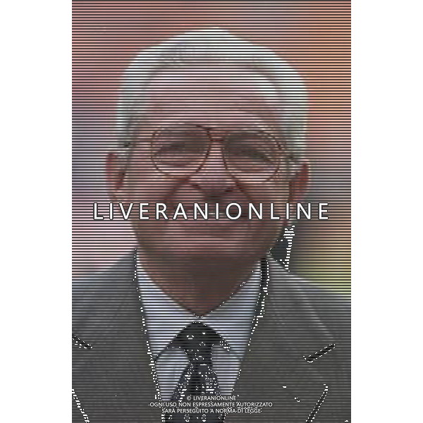 Neg- RETROSPETTIVA AVVOCATO VITTORIO CAISSOTTI CHIUSANO PRESIDENTE JUVENTUS CALCIO NELLA FOTO NELL\'ANNO 1997-1998 AG ALDO LIVERANI SAS