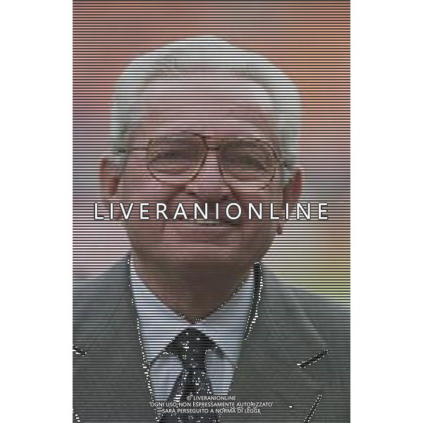 Neg- RETROSPETTIVA AVVOCATO VITTORIO CAISSOTTI CHIUSANO PRESIDENTE JUVENTUS CALCIO NELLA FOTO NELL\'ANNO 1997-1998 AG ALDO LIVERANI SAS