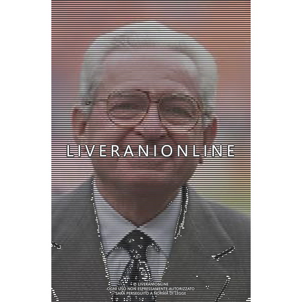 Neg- RETROSPETTIVA AVVOCATO VITTORIO CAISSOTTI CHIUSANO PRESIDENTE JUVENTUS CALCIO NELLA FOTO NELL\'ANNO 1997-1998 AG ALDO LIVERANI SAS