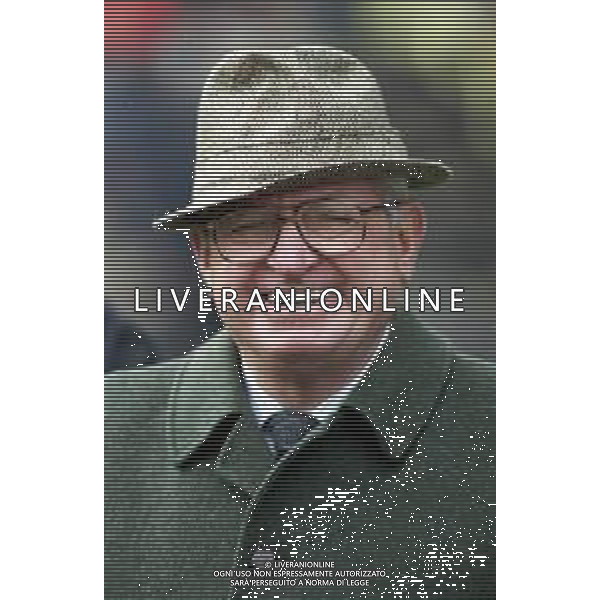 Neg- RETROSPETTIVA AVVOCATO VITTORIO CAISSOTTI CHIUSANO PRESIDENTE JUVENTUS CALCIO NELLA FOTO NELL\'ANNO 1999-2000 AG ALDO LIVERANI SAS