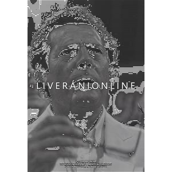 NEG-RETROSPETTIVA MARCELLO MASTROIANNI ATTORE NELLA FOTO MARCELLO MASTROIANNI ALLA BUSSOLA DI VIAREGGIO NELL\'ANNO 1980 AG ALDO LIVERANI SAS