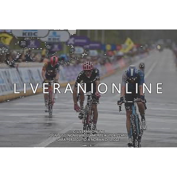 31-03-2024 Tour Des Flandres; 2024, Israel - Premier Tech; 2024, Ef Education - Easypost; Teuns, Dylan; Bettiol, Alberto; Oudenaarde; ©SIROTTI / AGENZIA ALDO LIVERANI SAS
