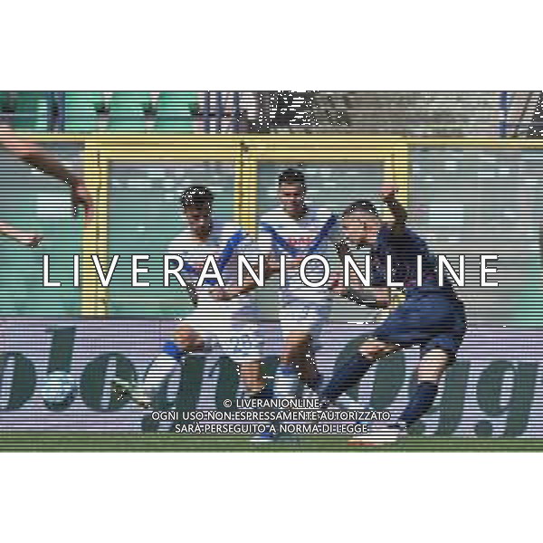 31° Giornata Serie B 2023-2024 Stadio San Vito-Marulla Cosenza-Brescia Nella foto: Gol Valerio Crespi ©Andrea Rosito / AGENZIA ALDO LIVERANI SAS