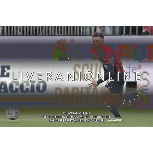 1-4-2024. Cagliari calcio-U.S. Hellas Verona F.C. 30° giornata campionato calcio italiano Serie A 2023/2024, stadio Unipol Domus Cagliari. Foto Salvatore Moi/Agenzia Aldo Liverani s.as. Nella foto: Nahitan Nandez Cagliari ©MOI SALVATORE / AGENZIA ALDO LIVERANI SAS