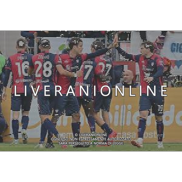 1-4-2024. Cagliari calcio-U.S. Hellas Verona F.C. 30° giornata campionato calcio italiano Serie A 2023/2024, stadio Unipol Domus Cagliari. Foto Salvatore Moi/Agenzia Aldo Liverani s.as. Nella foto: Gol ed esultanza del Cagliari in casa contro Hellas Veronoa nello stadio Unipol Domus di Cagliari. Segna:Ibrahim Sulemana Cagliari ©MOI SALVATORE / AGENZIA ALDO LIVERANI SAS